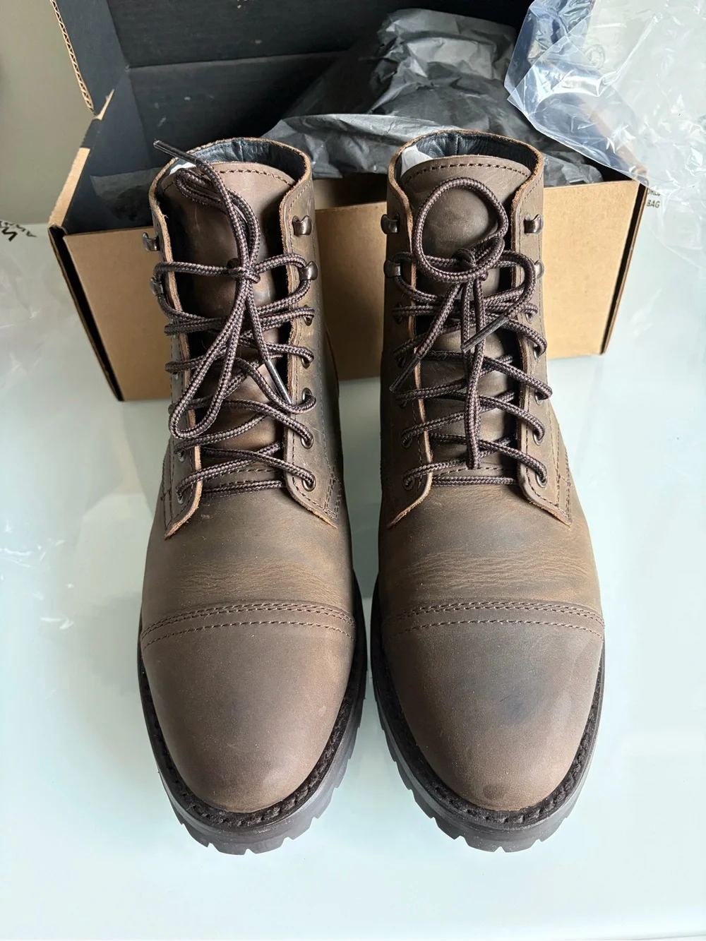 Thursday Boot Company - Captain Stormking in Tobacco - Men’s US Size 8